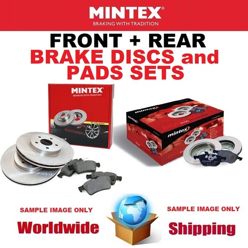Mintex front rear - +, +